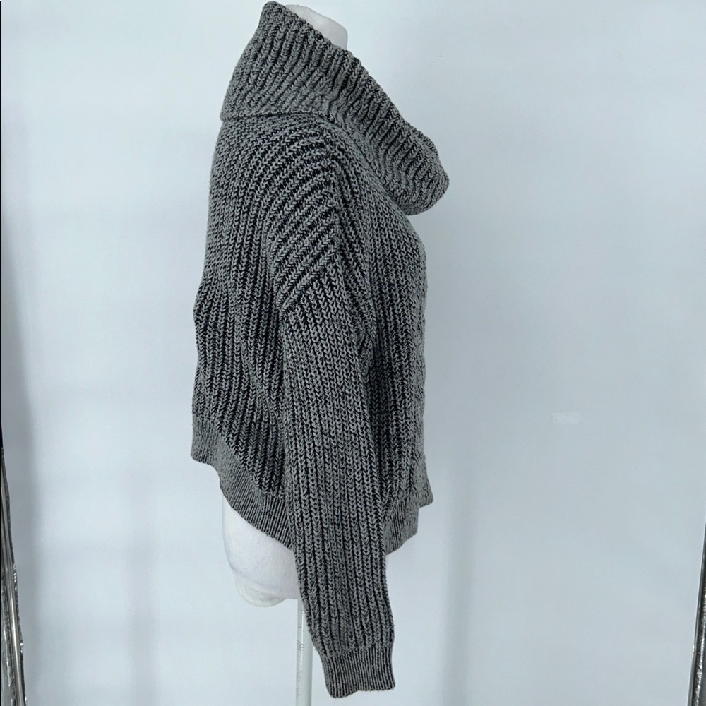 Bobi Black Women’s Knit Sweater COZY 100% COTTON SWEATER Size XS - Picture 6 of 11